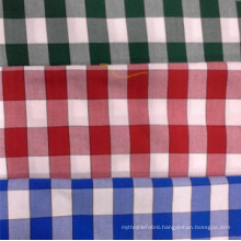 CVC Yarn Dyed Shirt Fabric for Men and Woven